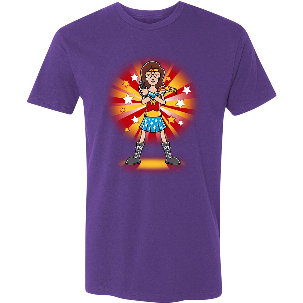 Premium Unisex T-Shirt - DWEBD957 - Purple Rush - 7