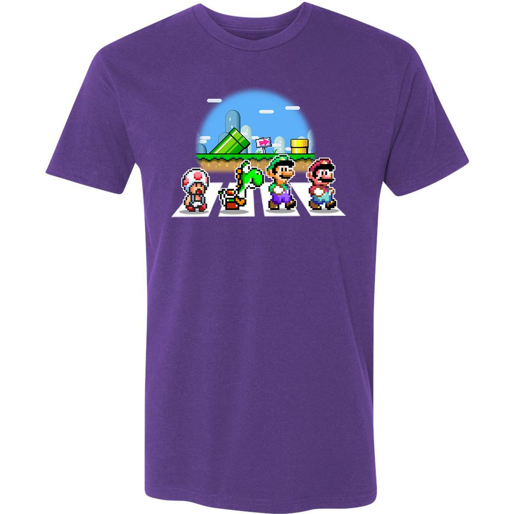 Premium Unisex T-Shirt - BWPNXU9M - Purple Rush - 7