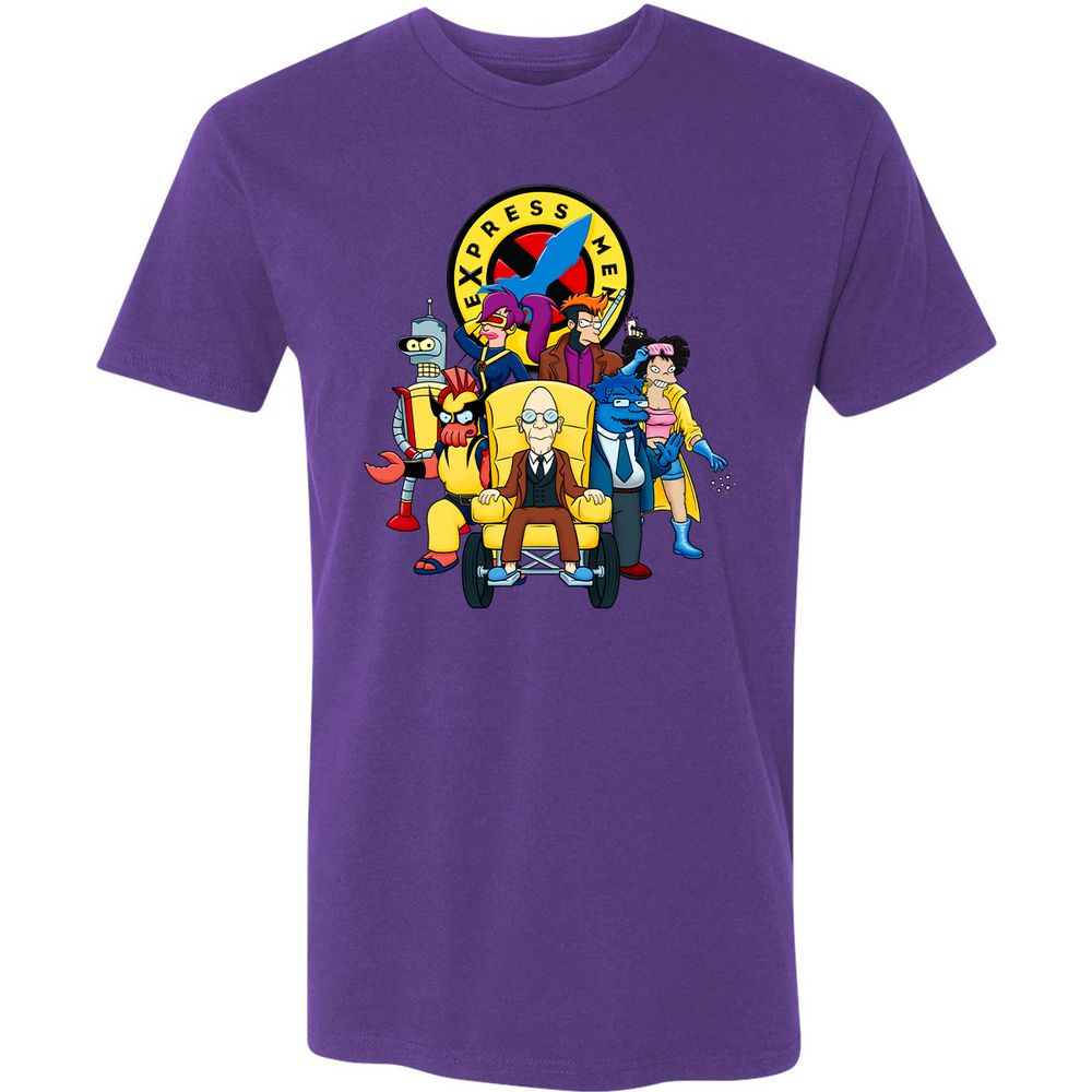 Premium Unisex T-Shirt - M5J8ZHKE - Purple Rush - 7