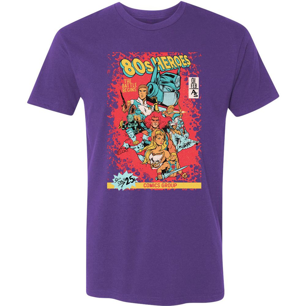 Premium Unisex T-Shirt - TVEJLFU2 - Purple Rush - 7