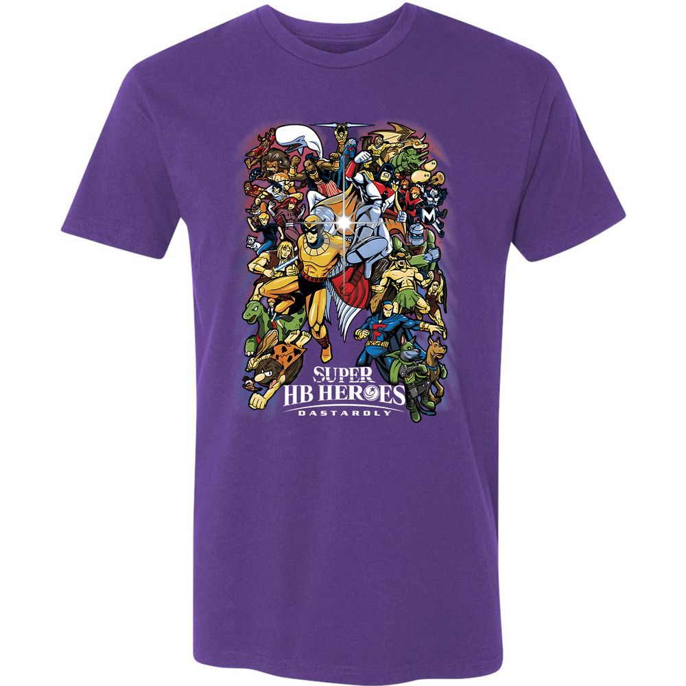 Premium Unisex T-Shirt - T8LQNCBX - Purple Rush - 7