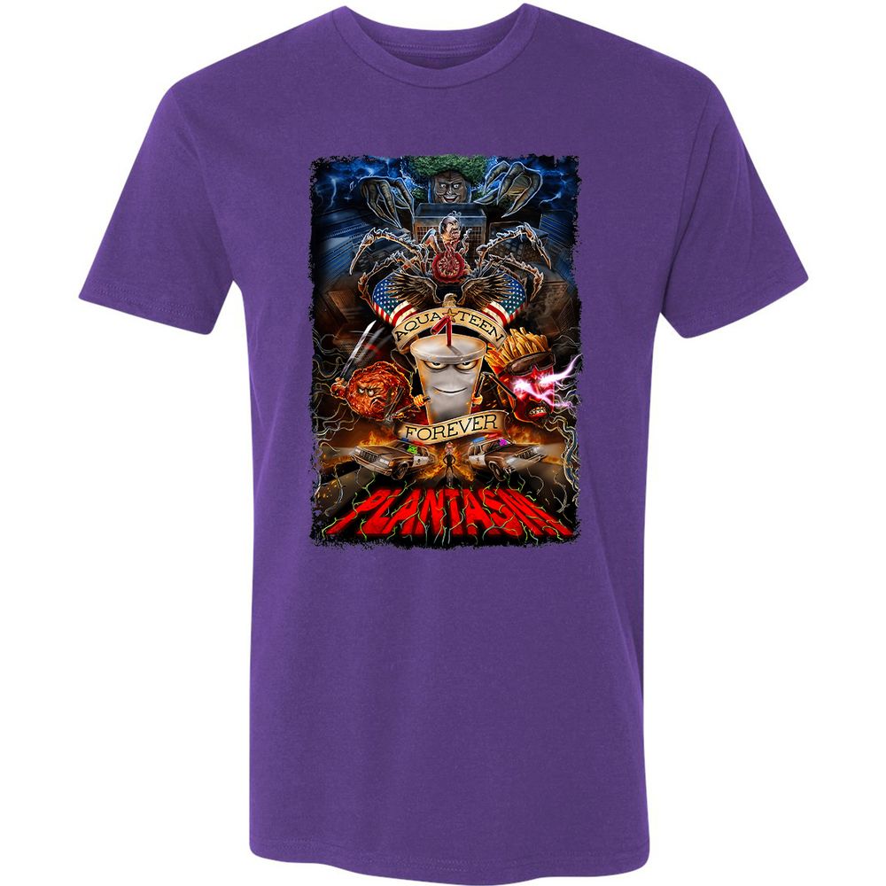 Premium Unisex T-Shirt - D8VT6JTZ - Purple Rush - 7