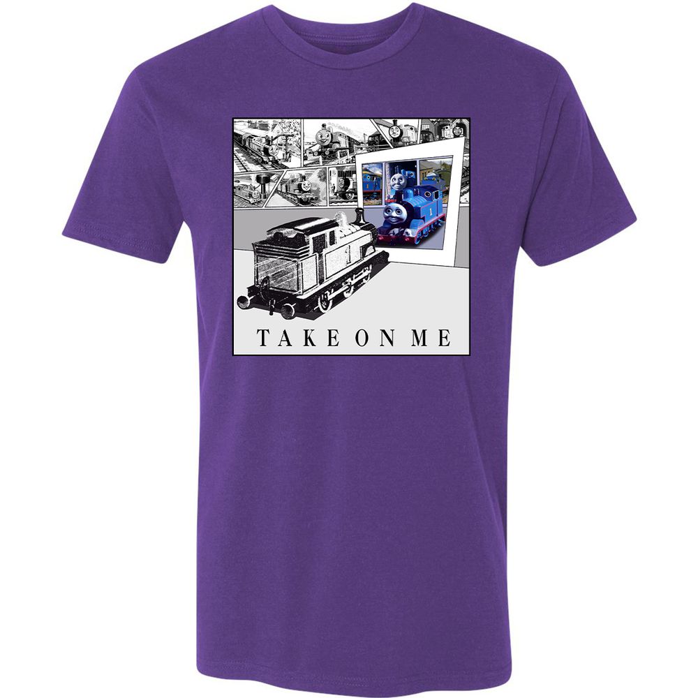 Premium Unisex T-Shirt - X5BRTBBL - Purple Rush - 7