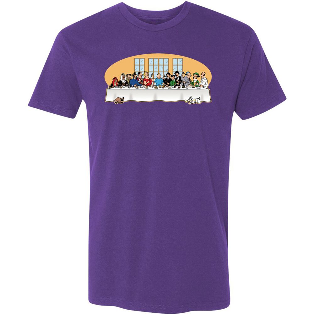 Premium Unisex T-Shirt - BDY6TQZG - Purple Rush - 7