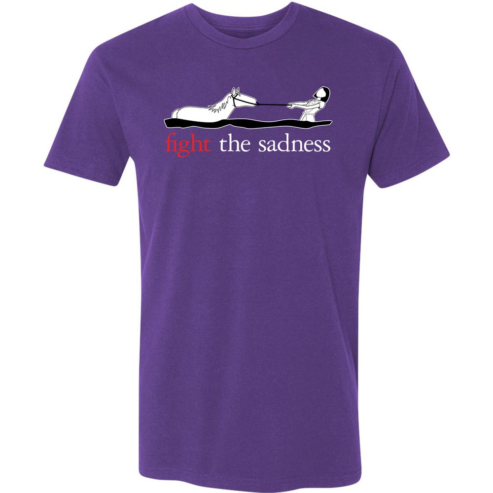 Premium Unisex T-Shirt - YAMZ95QY - Purple Rush - 7