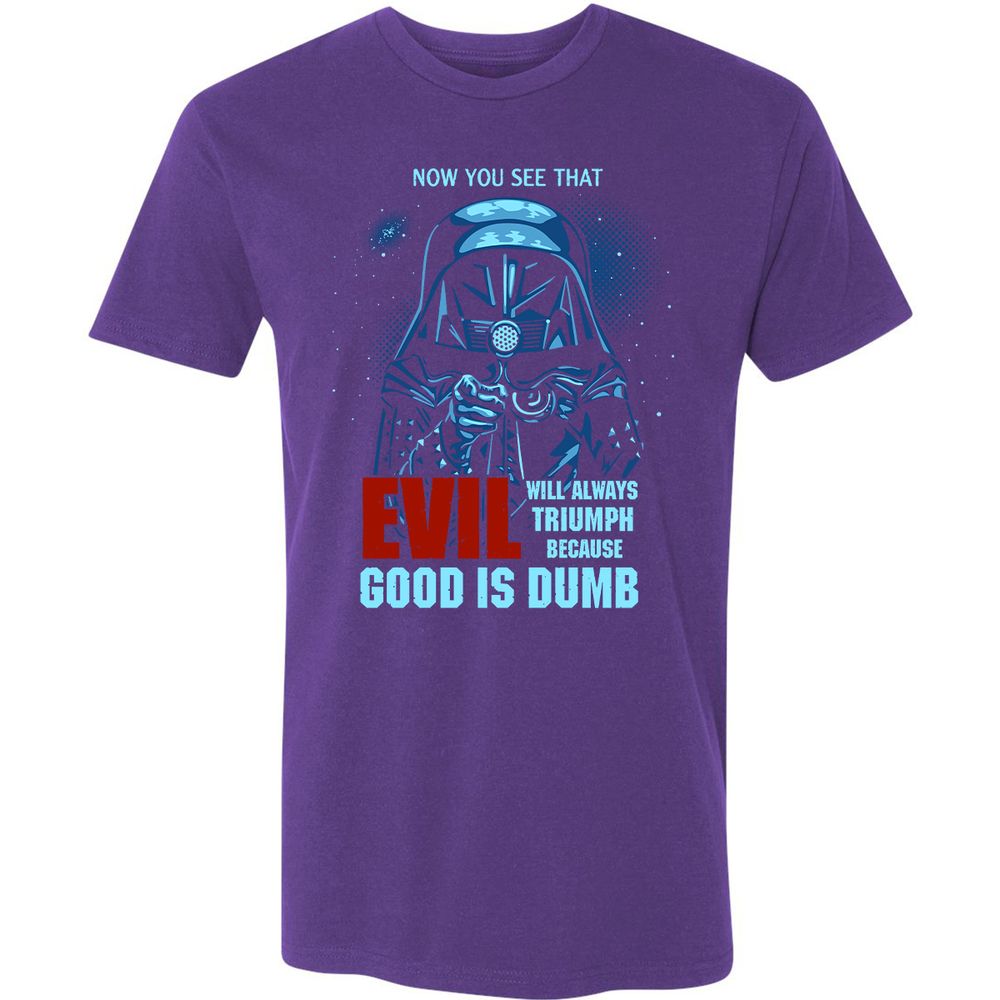 Premium Unisex T-Shirt - T9QT7SAH - Purple Rush - 7