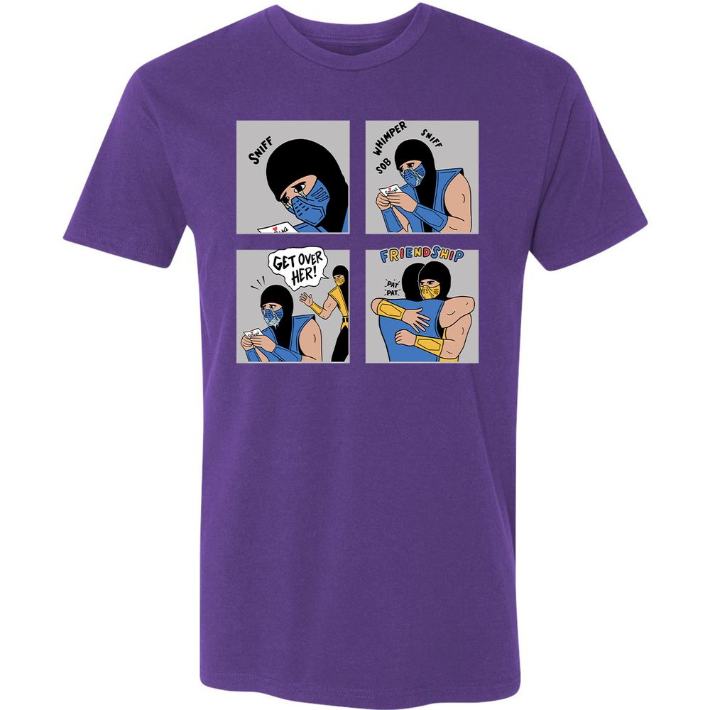 Premium Unisex T-Shirt - RLD7RU7U - Purple Rush - 7