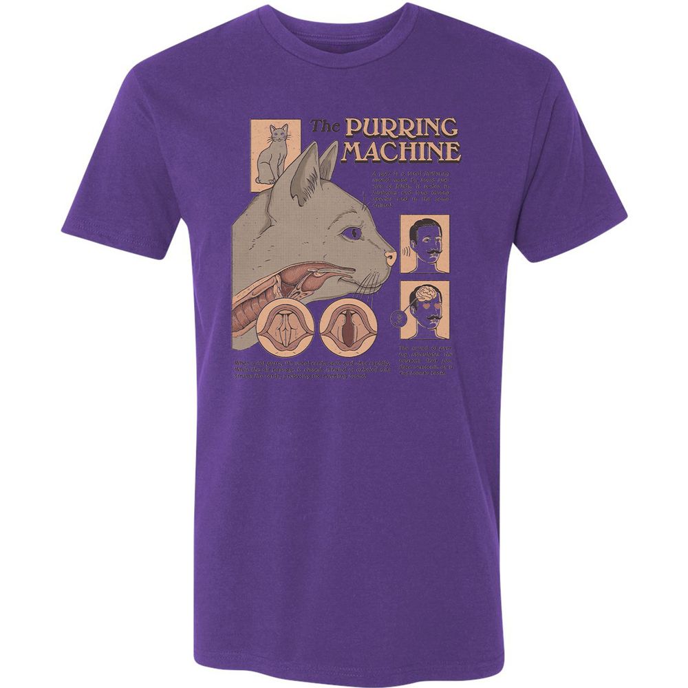 Premium Unisex T-Shirt - CJFAZ3VT - Purple Rush - 7