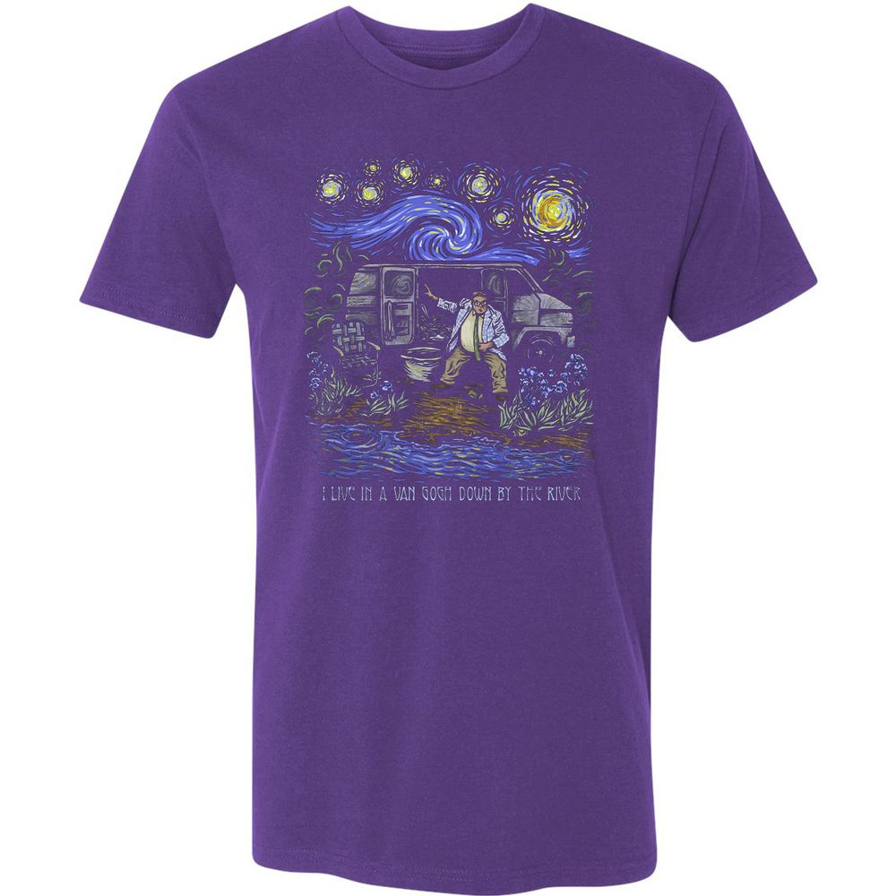 Premium Unisex T-Shirt - 7WE2PC85 - Purple Rush - 7