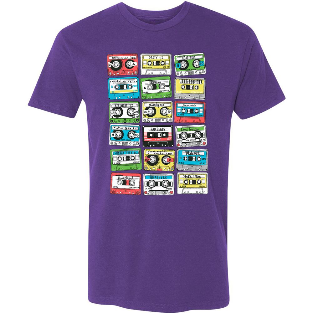 Premium Unisex T-Shirt - UNPP94FD - Purple Rush - 7