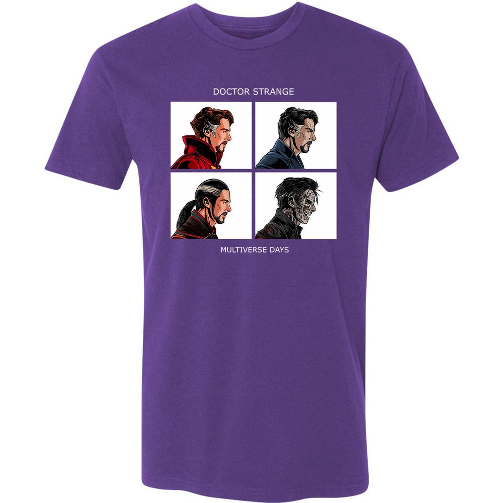 Premium Unisex T-Shirt - A4VTKQBS - Purple Rush - 7