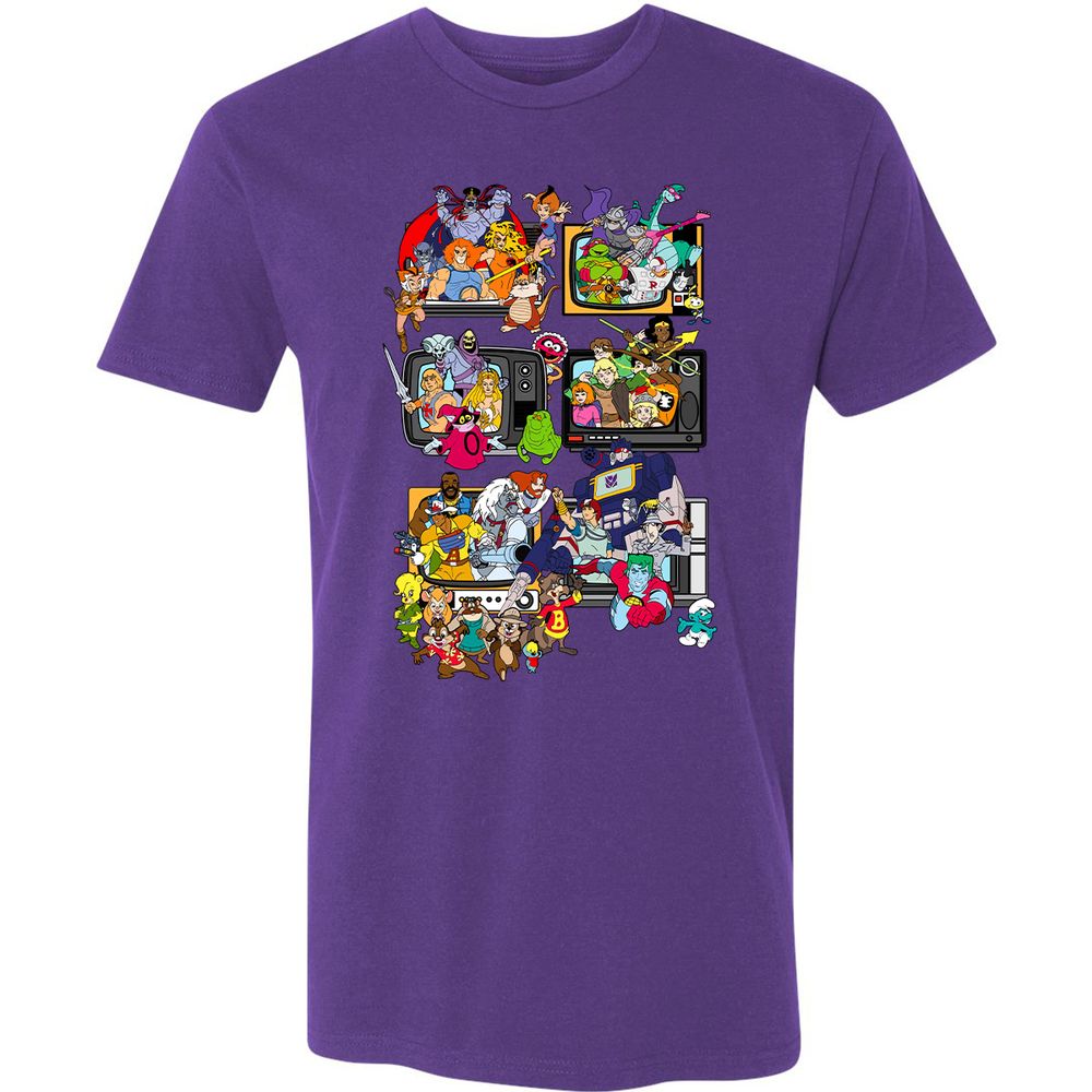 Premium Unisex T-Shirt - 6VBG9L5P - Purple Rush - 7