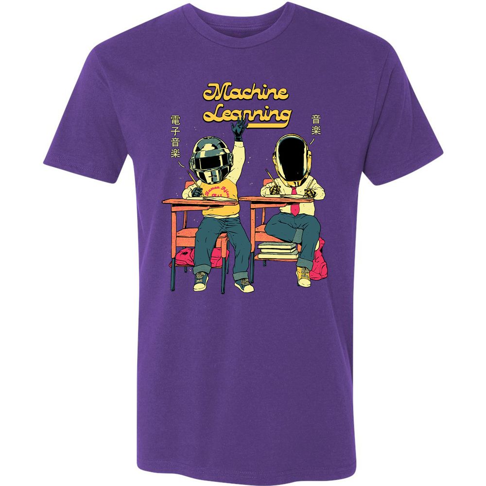 Premium Unisex T-Shirt - MNDF643C - Purple Rush - 7