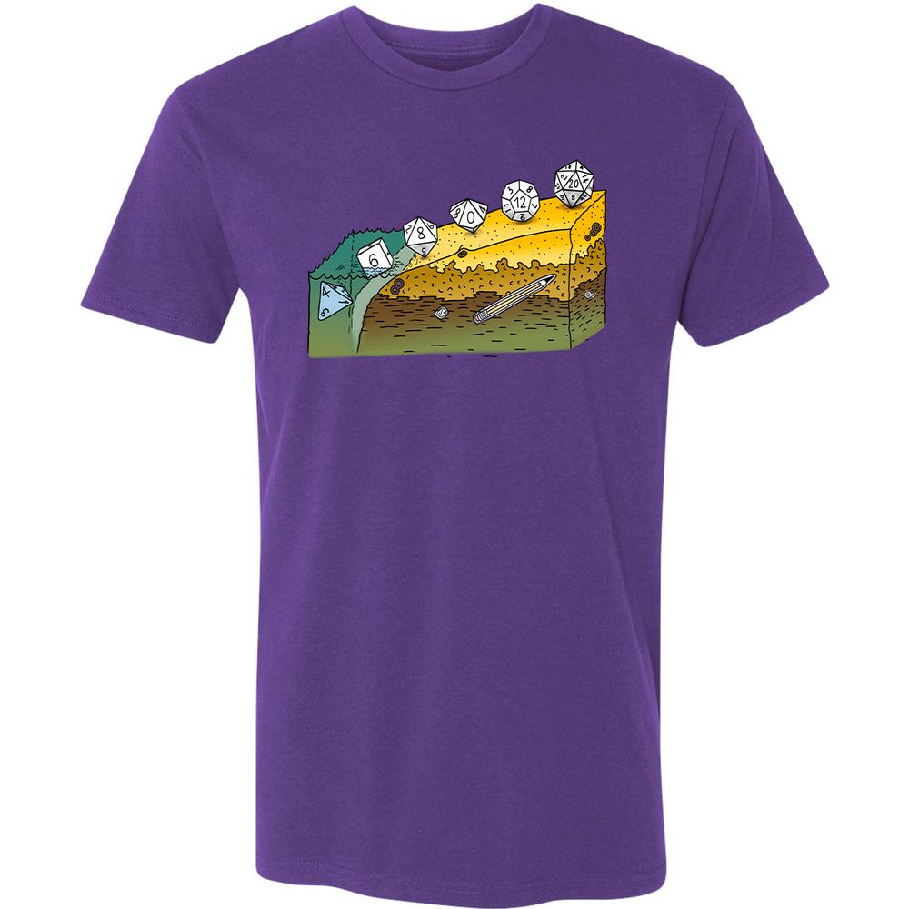 Premium Unisex T-Shirt - D19KQGYT - Purple Rush - 7