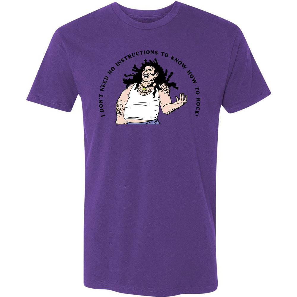 Premium Unisex T-Shirt - 13LDFP7Q - Purple Rush - 7