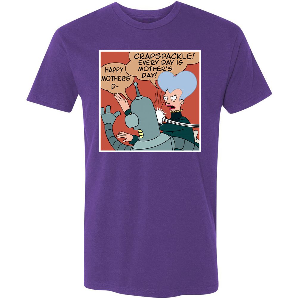 Premium Unisex T-Shirt - ABBRS4PN - Purple Rush - 7