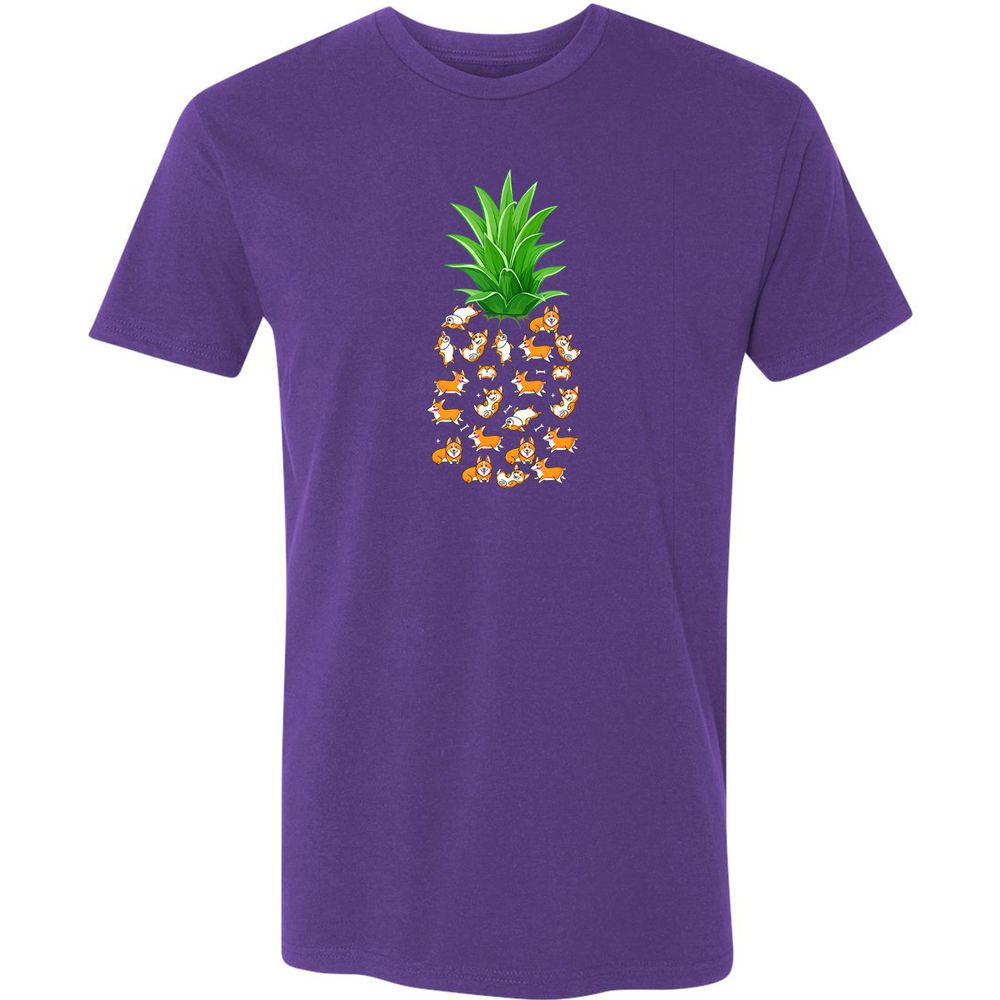 Premium Unisex T-Shirt - M388DU9M - Purple Rush - 7
