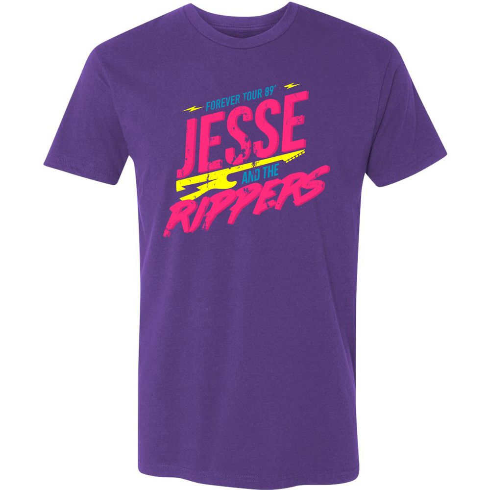 Premium Unisex T-Shirt - MZF1DEZG - Purple Rush - 7