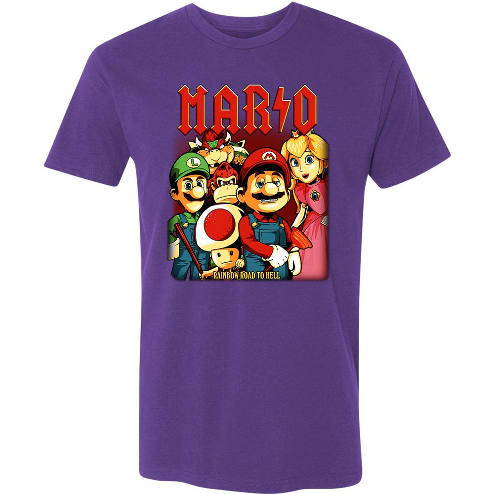 Premium Unisex T-Shirt - WTV7LLZS - Purple Rush - 7