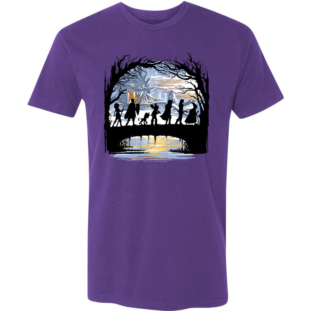 Premium Unisex T-Shirt - 1T3CL4P8 - Purple Rush - 7