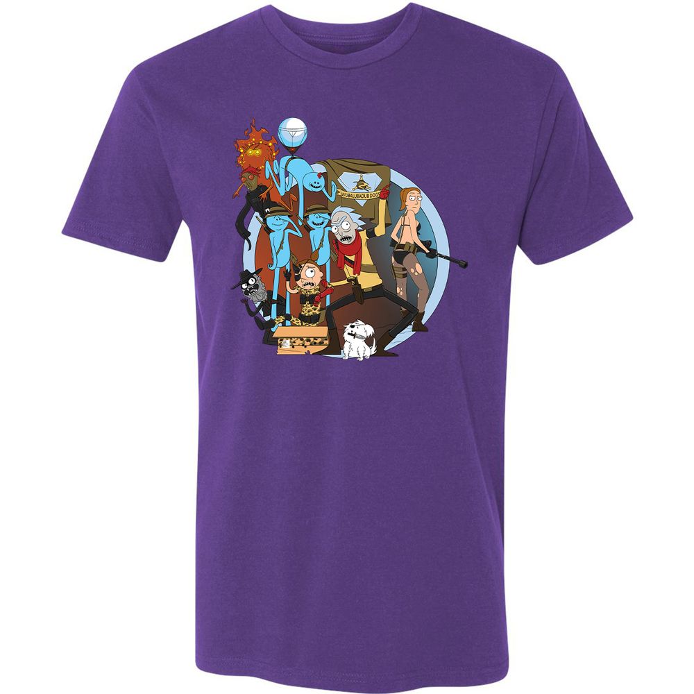 Premium Unisex T-Shirt - UE8NVX4Y - Purple Rush - 7