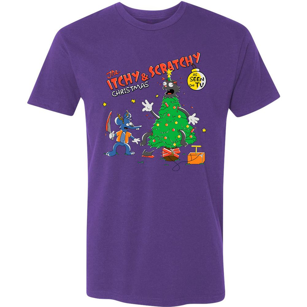 Premium Unisex T-Shirt - LUJ53PZX - Purple Rush - 7