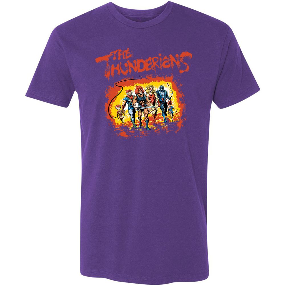 Premium Unisex T-Shirt - YRY5AEQJ - Purple Rush - 7