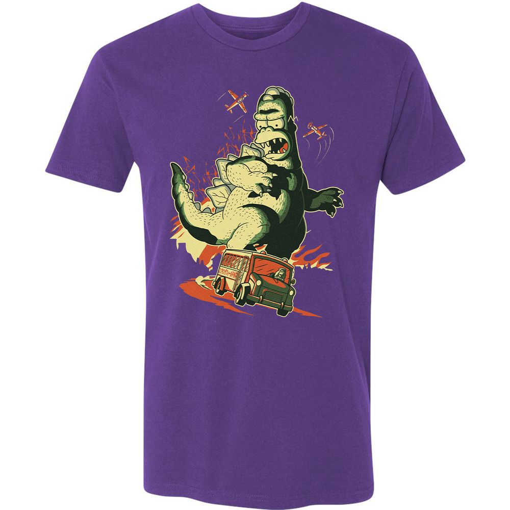 Premium Unisex T-Shirt - DB6ZA224 - Purple Rush - 7