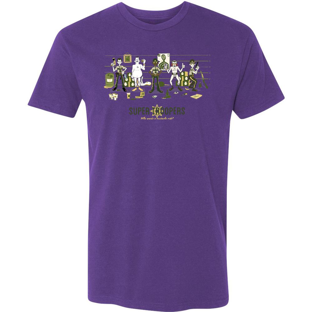 Premium Unisex T-Shirt - KYMBEJCX - Purple Rush - 7