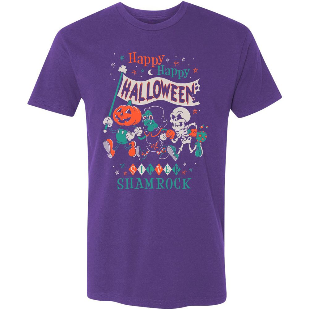 Premium Unisex T-Shirt - L21EZXDF - Purple Rush - 7
