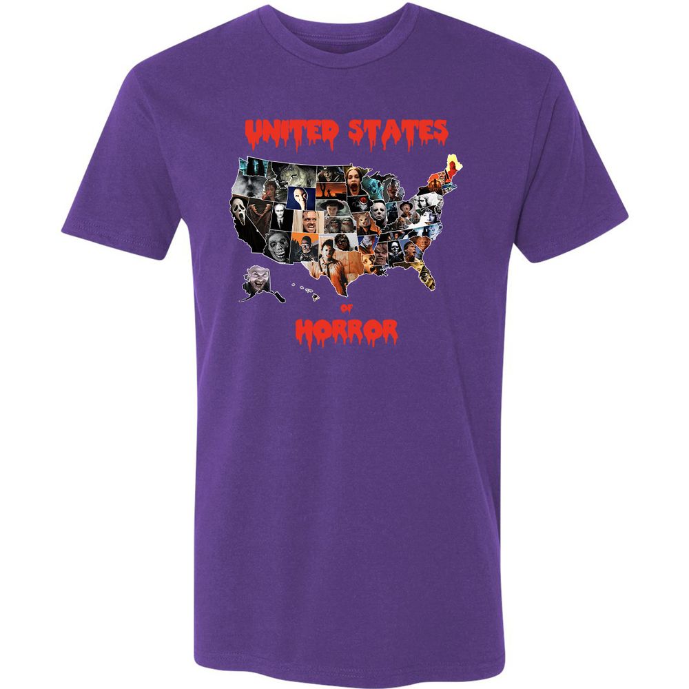 Premium Unisex T-Shirt - L184HDV6 - Purple Rush - 7