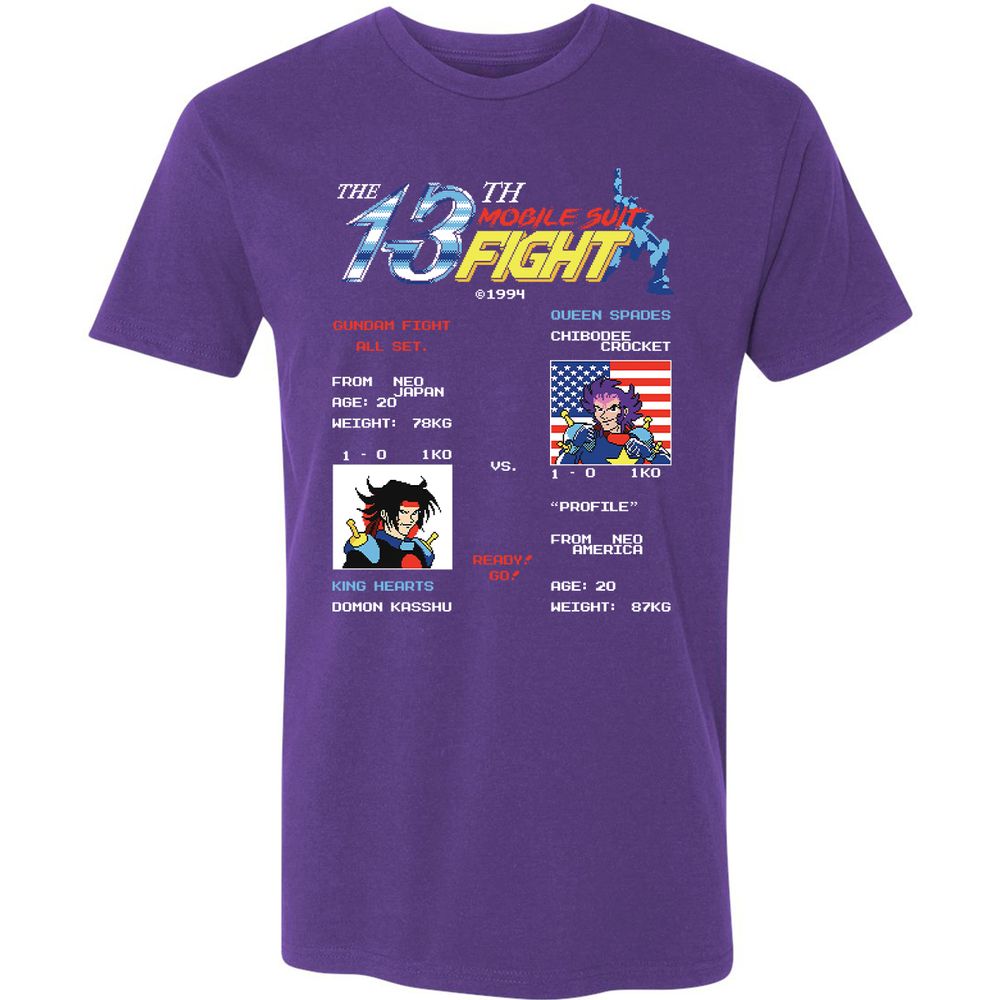 Premium Unisex T-Shirt - VLBZAC42 - Purple Rush - 7