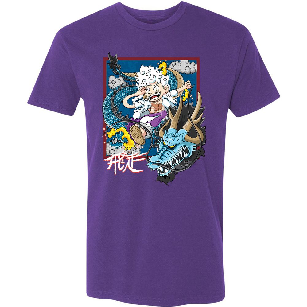 Premium Unisex T-Shirt - LWBQWJXW - Purple Rush - 7