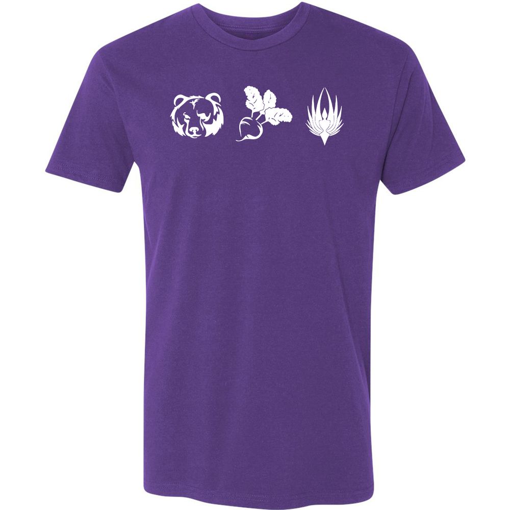 Premium Unisex T-Shirt - N95DSP6K - Purple Rush - 7