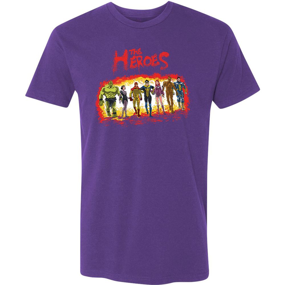 Premium Unisex T-Shirt - URSLTS26 - Purple Rush - 7