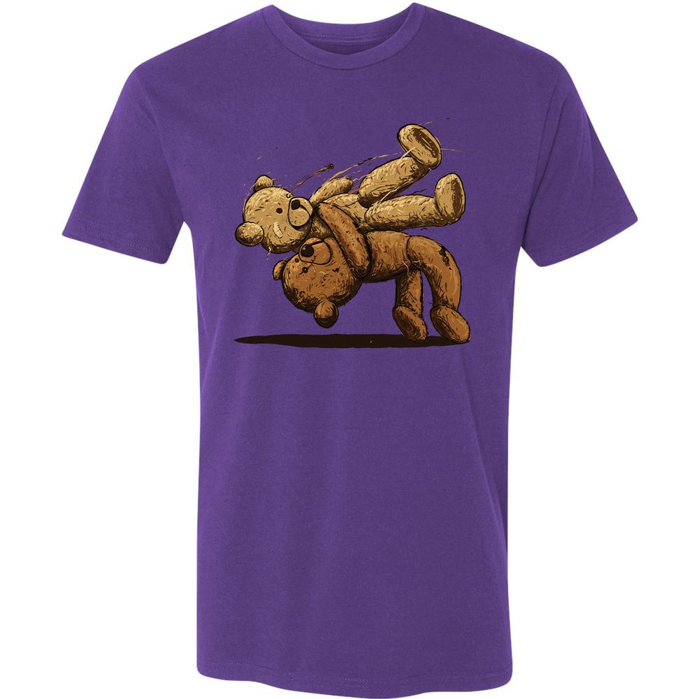 Premium Unisex T-Shirt - 5X3TALPW - Purple Rush - 7