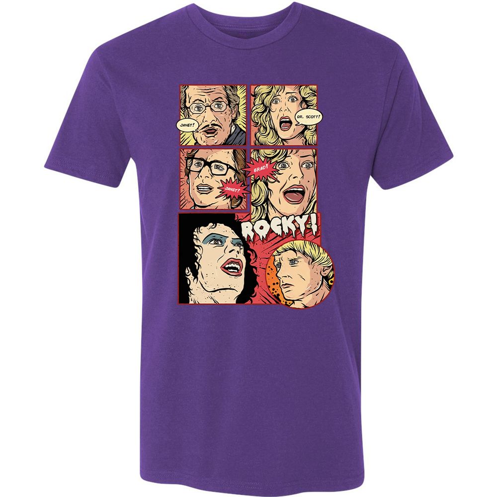 Premium Unisex T-Shirt - MD1F36D7 - Purple Rush - 7