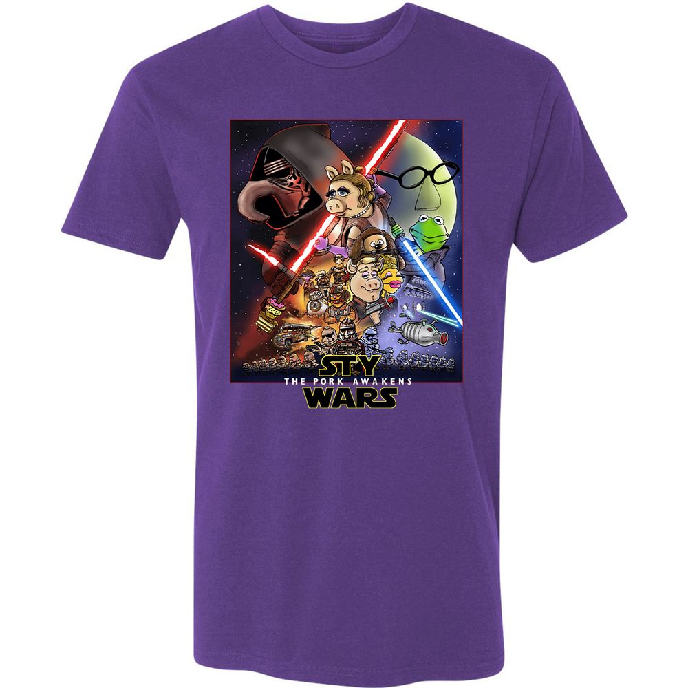 Premium Unisex T-Shirt - 1HAGDPXP - Purple Rush - 7