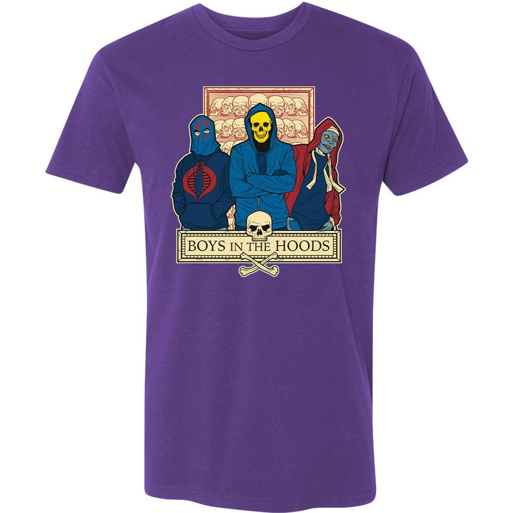 Premium Unisex T-Shirt - Q56M32LP - Purple Rush - 7