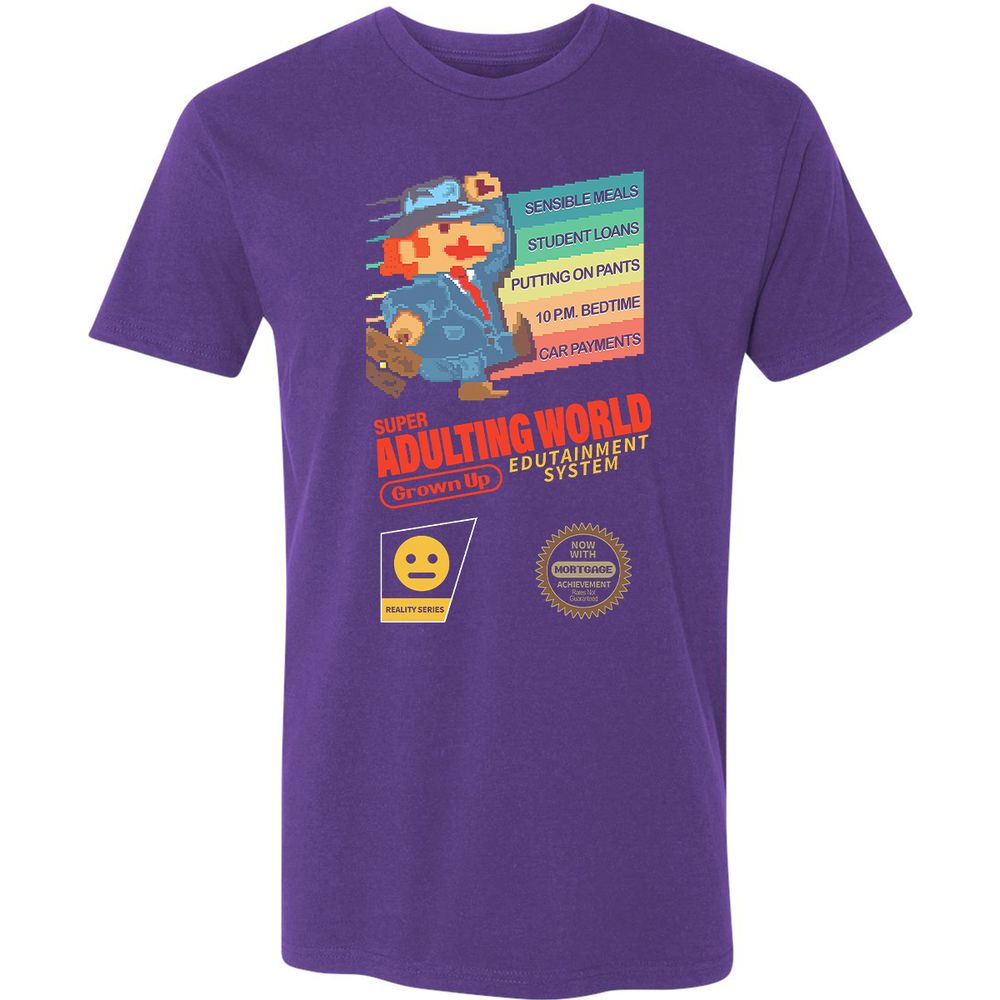 Premium Unisex T-Shirt - 2V9LFXFJ - Purple Rush - 7