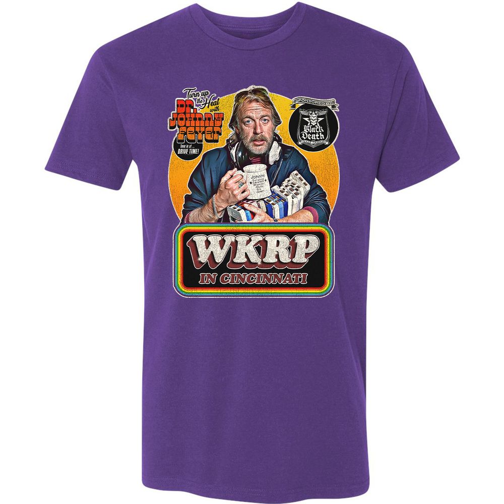 Premium Unisex T-Shirt - 8UVTW5R1 - Purple Rush - 7