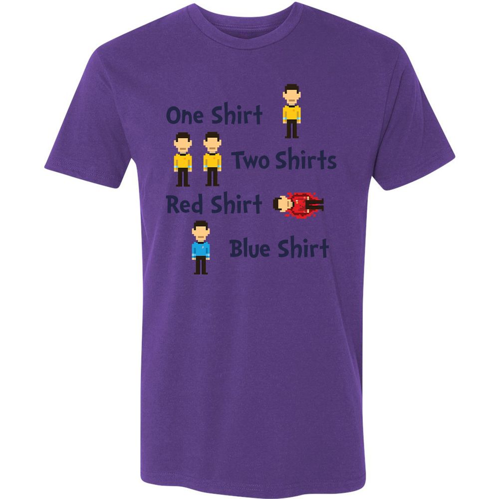 Red Shirt, Blue Shirt - Purple Rush - 7