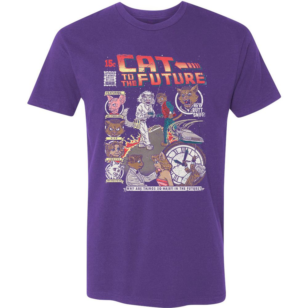 Premium Unisex T-Shirt - RFQ3QVVX - Purple Rush - 7