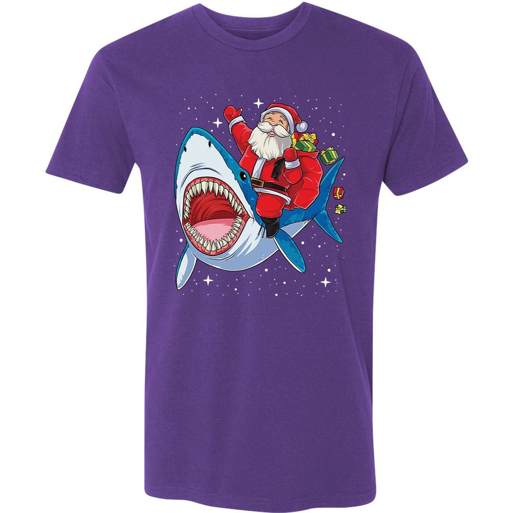 Premium Unisex T-Shirt - EHS55EQV - Purple Rush - 7