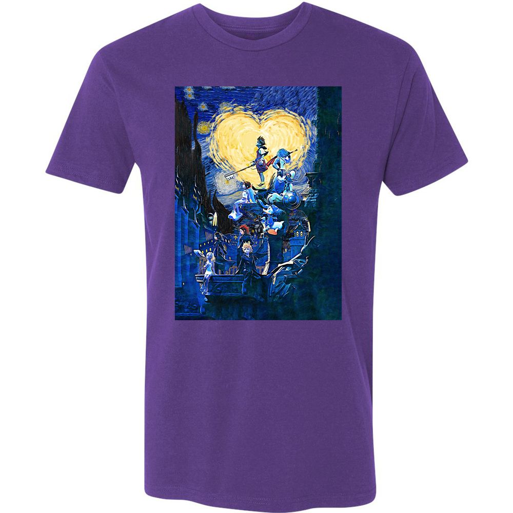 Premium Unisex T-Shirt - T7CT2B56 - Purple Rush - 7