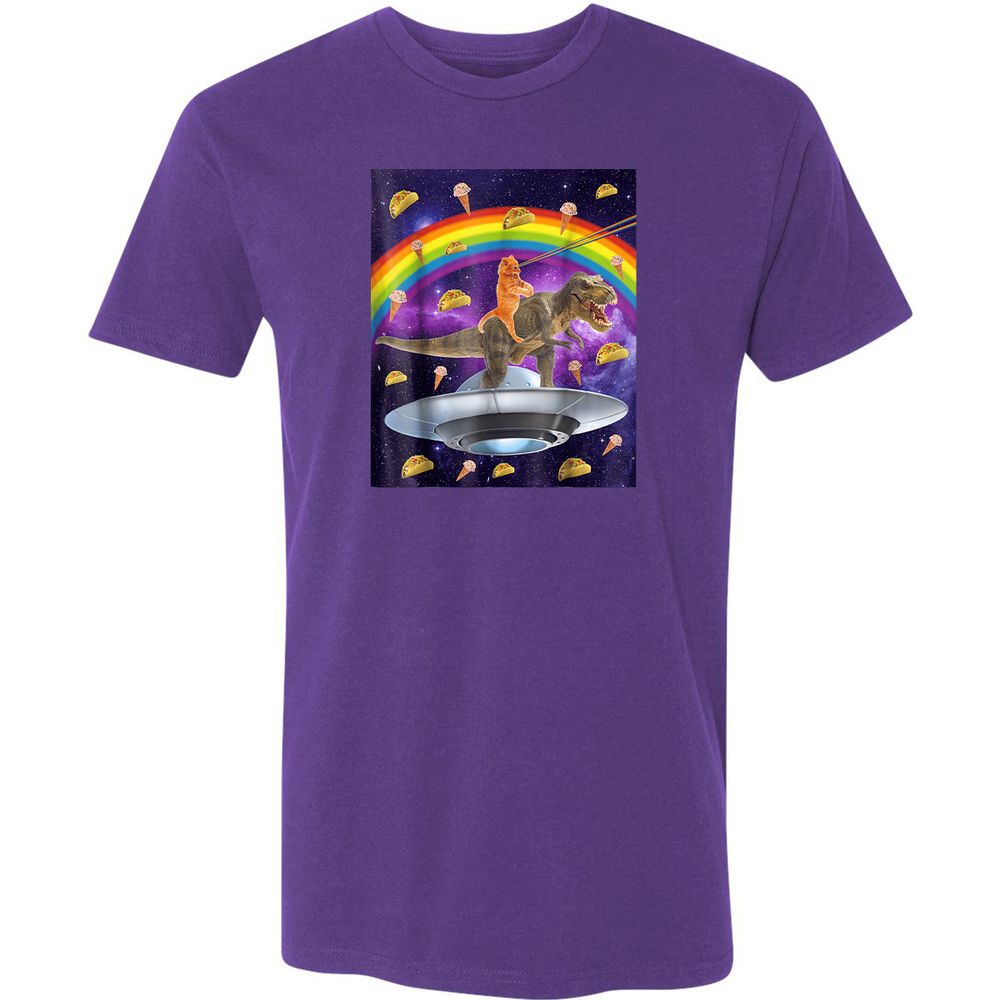 Premium Unisex T-Shirt - LAYL7PWK - Purple Rush - 7