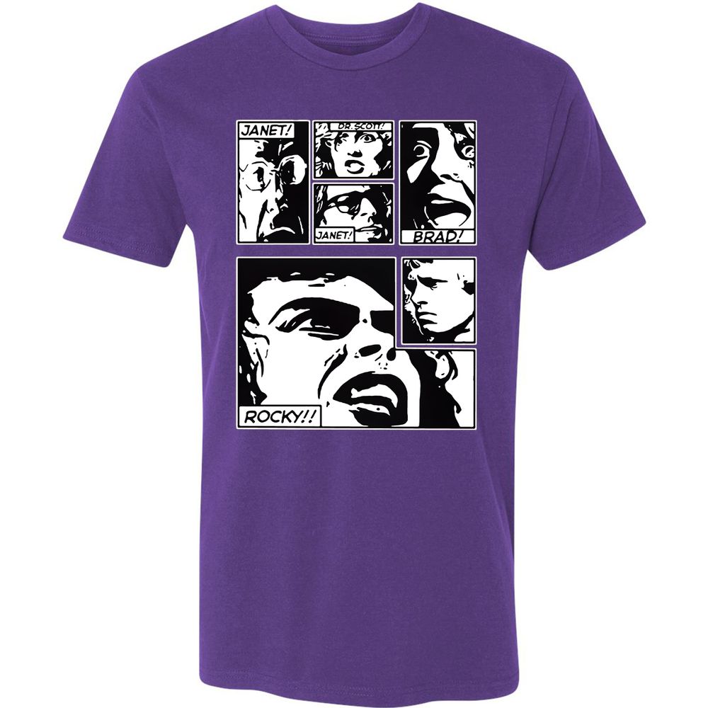 Premium Unisex T-Shirt - VXL979PH - Purple Rush - 7