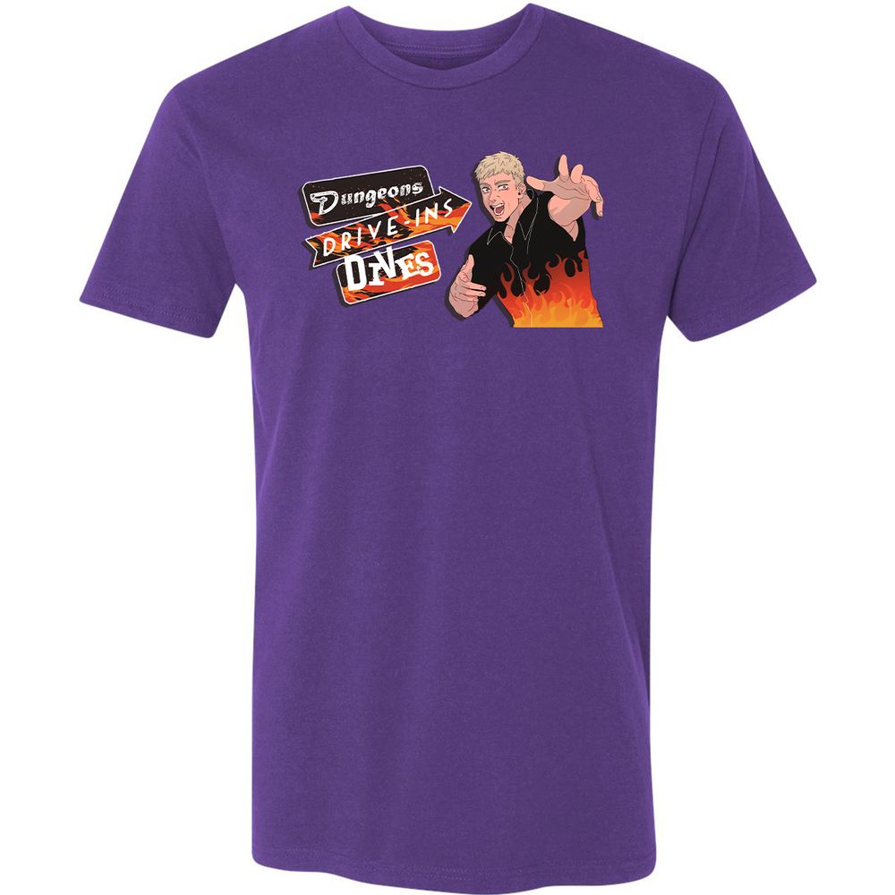 Premium Unisex T-Shirt - LBRK8WTX - Purple Rush - 7