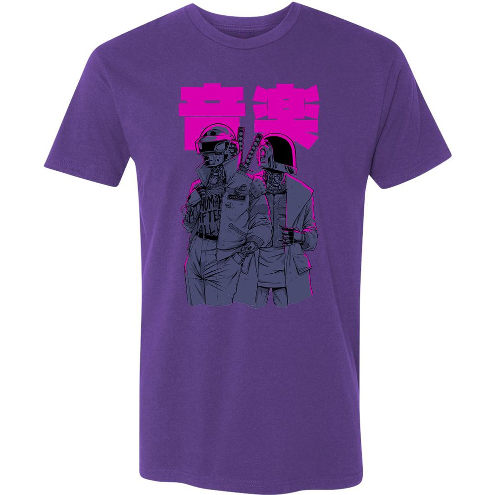 Premium Unisex T-Shirt - YXH6HBSJ - Purple Rush - 7