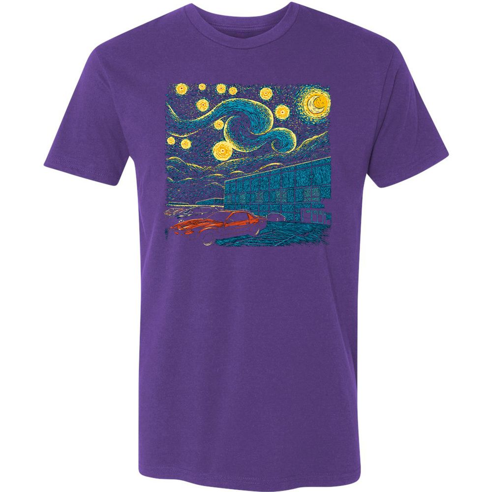 Premium Unisex T-Shirt - Y7SNCSU4 - Purple Rush - 7